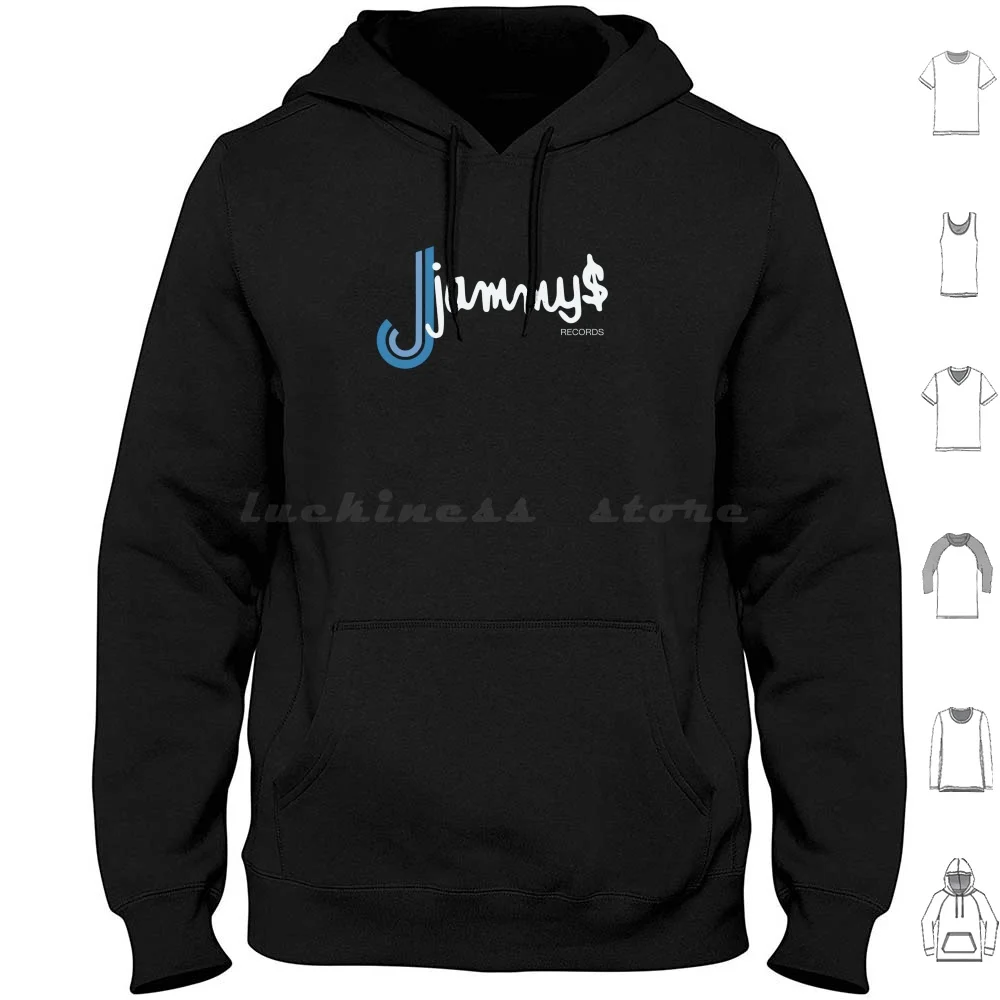 Jammys Records-Reggae Music Hoodie Cotton Long Sleeve Jammys Records King Jammys Jamaica Reggae Dub Record Label Dancehall