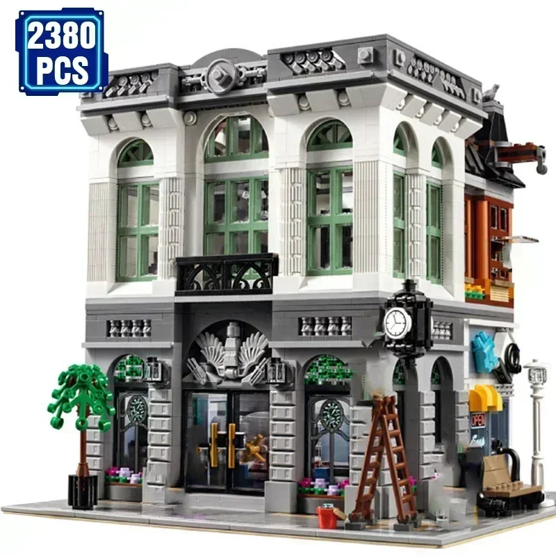Auf Lager 15001 Ziegel bank Modellbau steine Spielzeug kompatibel 10251 pädagogische Geburtstags