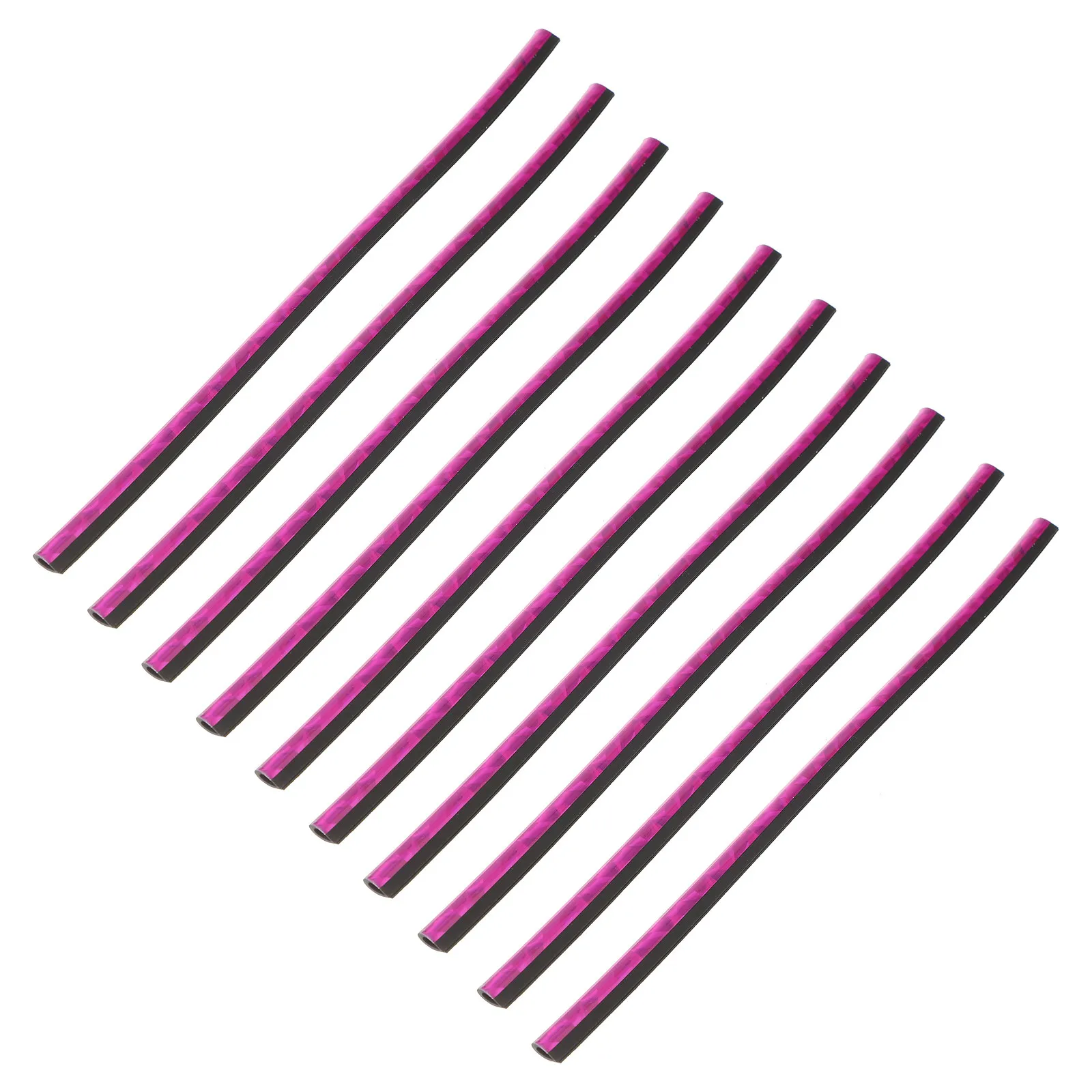 10Pcs Car Vent Outlet Strip Decorative Rhinestone Clip Trim U Shape Clamp Conditioning Vent Grille Moulding Replacement