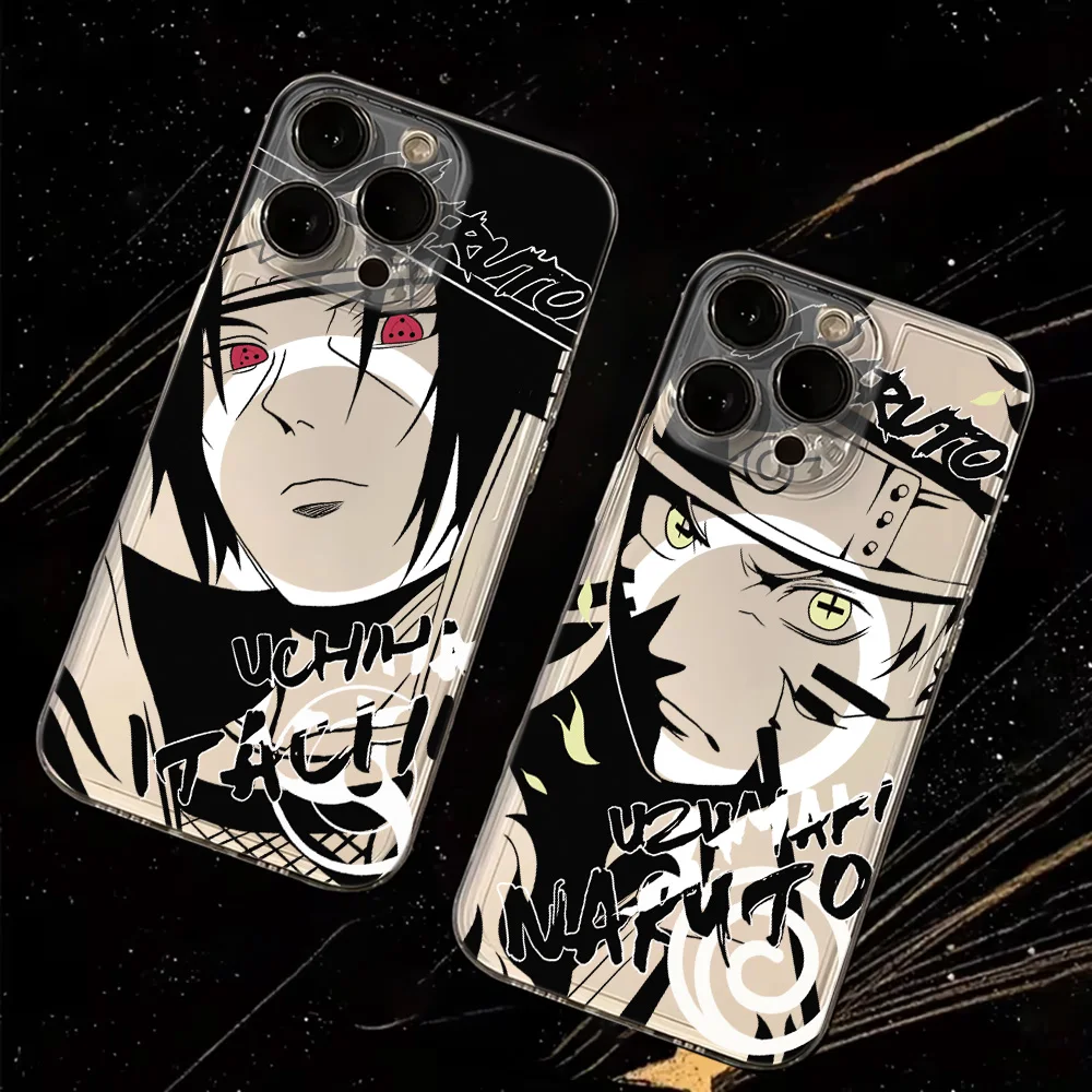 Cool Anime N-Narutos Magnetic Phone Case for Samsung Galaxy S25 S24 S23 S22 S21 S20 FE Edge Plus Ultra 5G Soft Clear TPU Cover