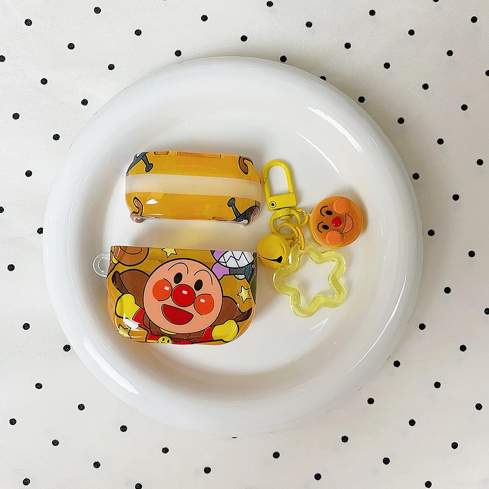 Pão Superman IMD pingente capa de fone de ouvido, adequado para Airpods 4 3 2 1 Airpods Pro 2 4 fones de ouvido, com Charm Kawaii Funda