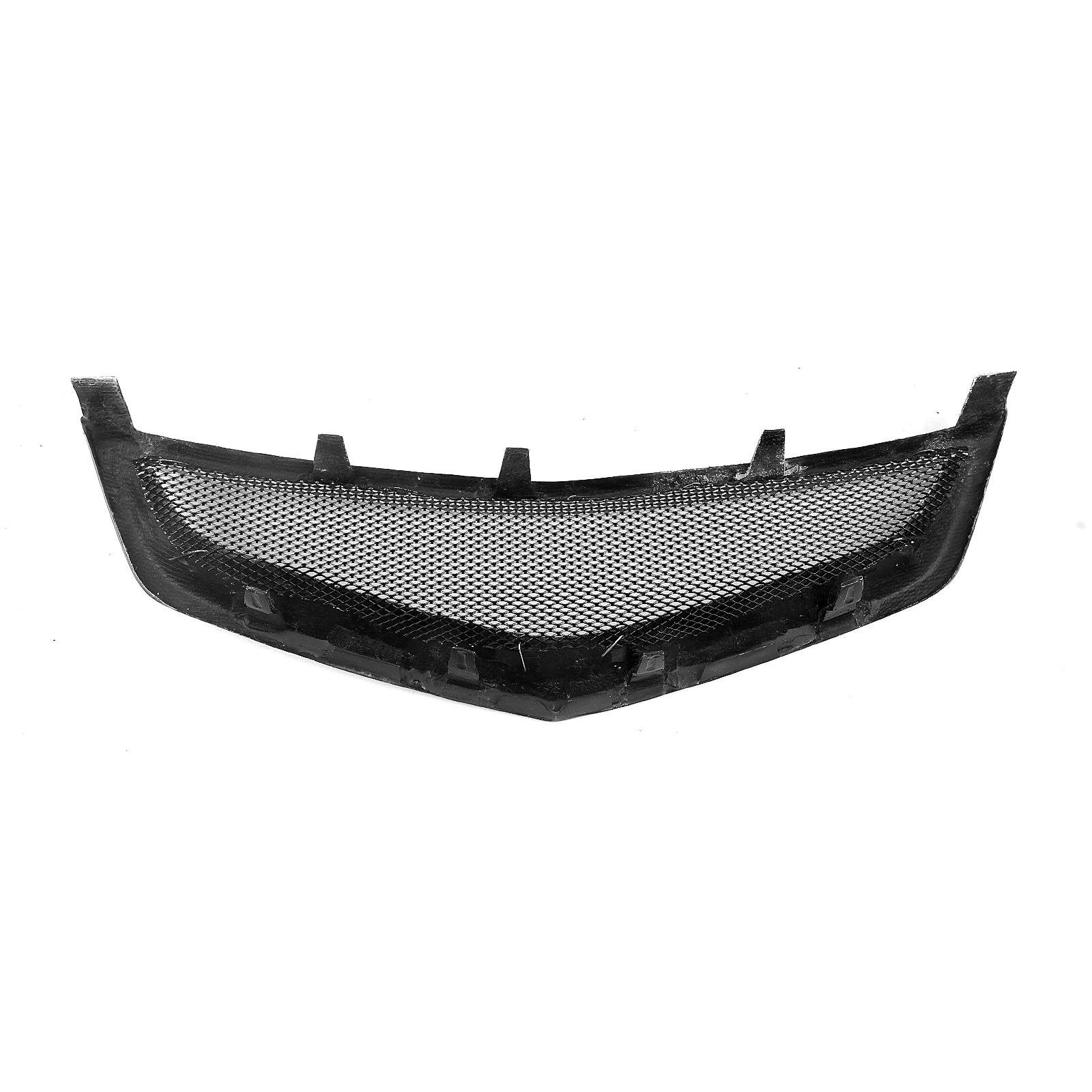 Передняя решетка для Honda Accord 7 Acura TSX Type S Euro R CL7 2006-2008, сетка верхнего бампера из углеродного волокна/стекловолокна, сетка капота