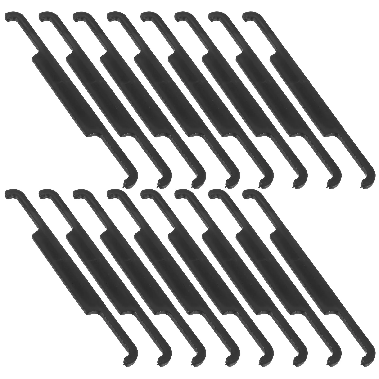 

100Pcs Car Seat Cushion Retainer Clips Universal Plastic Hooks Auto Cushion Fixing Fasteners Vehicle Seat Cover Attachment Hooks