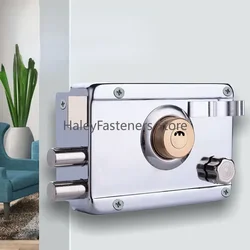 1Bag Door Lock Strong Deadbolt Home Security Universal Exterior Anti-theft Accessory Stainless Steel Multiple Insurance Smooth