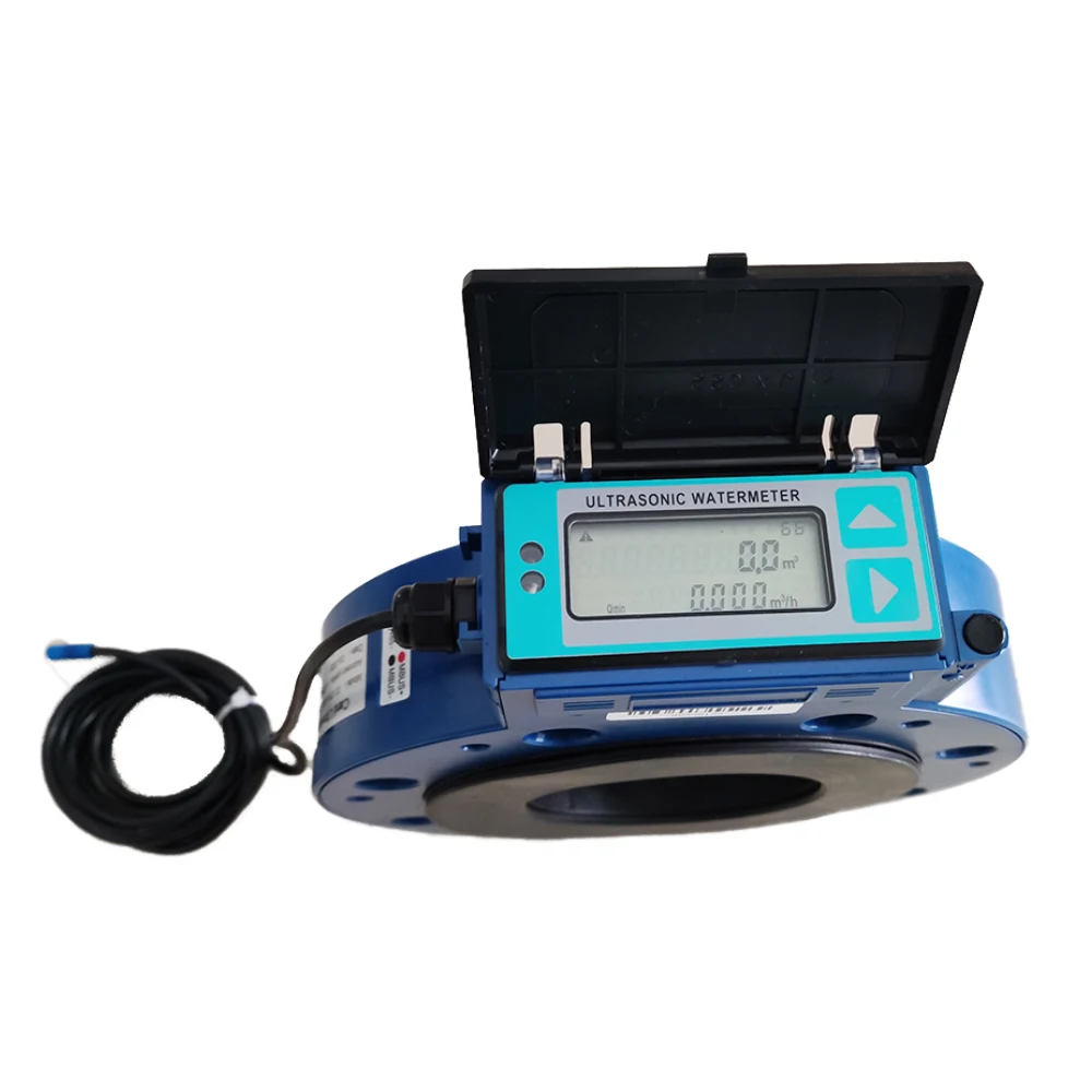Intelligent ultrasonic water meter DN50 DN65 DN100 DN150 RS485 wireless remote water meterfarm irrigation ultrasonic flow meter