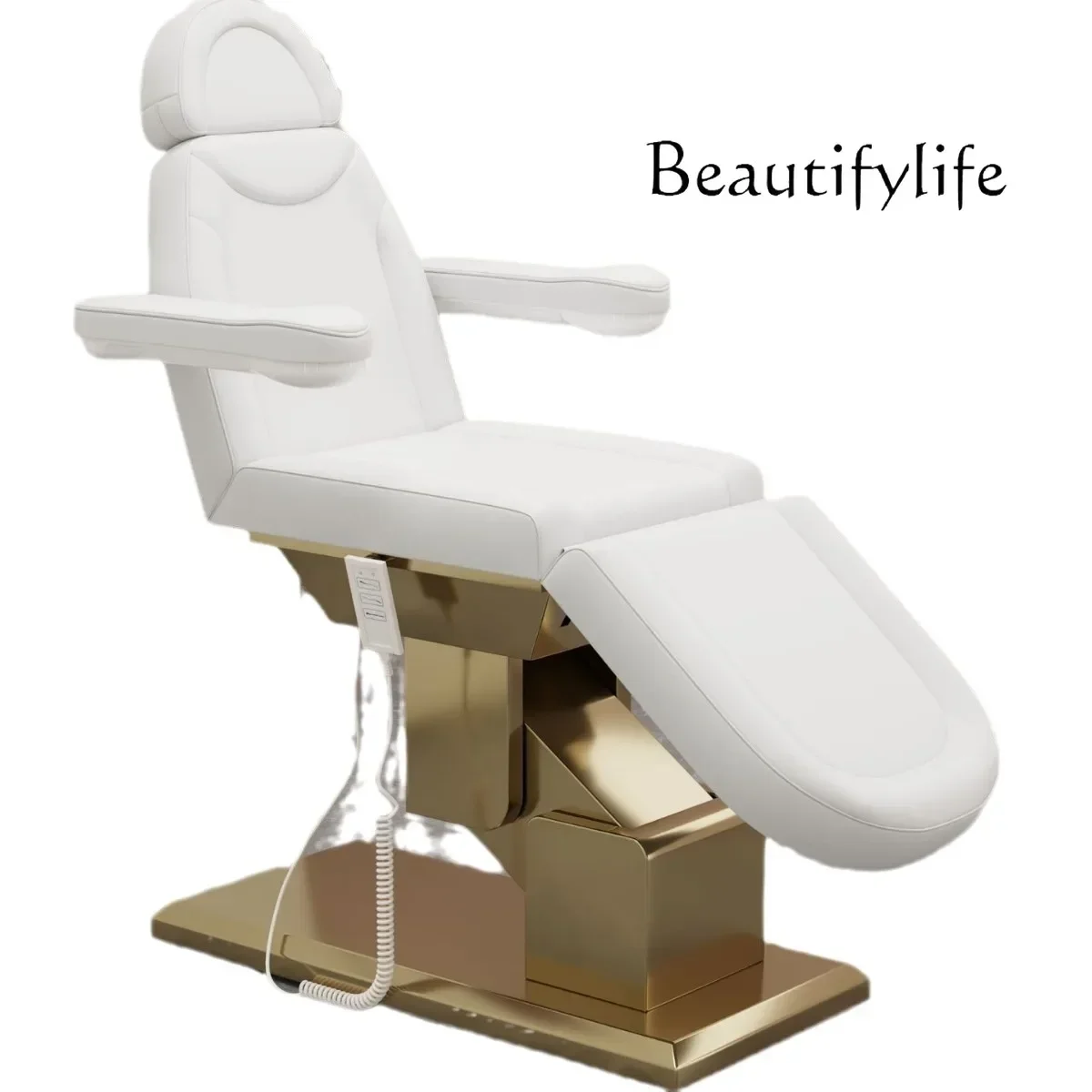 Multifunctional foreign trade electric beauty bed SPA massage bed beauty salon special lifting pattern embroidery bed