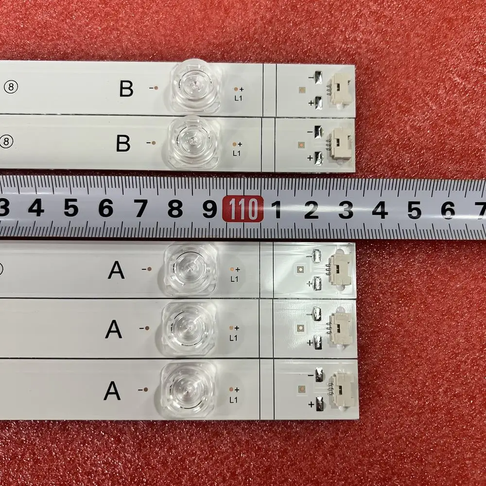 LED-Streifen für Toshiba 58UA6B63DG RF-CF 580003 AE30-1001 RF-CF 580003 BE30-0901 58UA9600 D58U660N1CW LT-58VA8035 VES580QNZT-N2-Z01