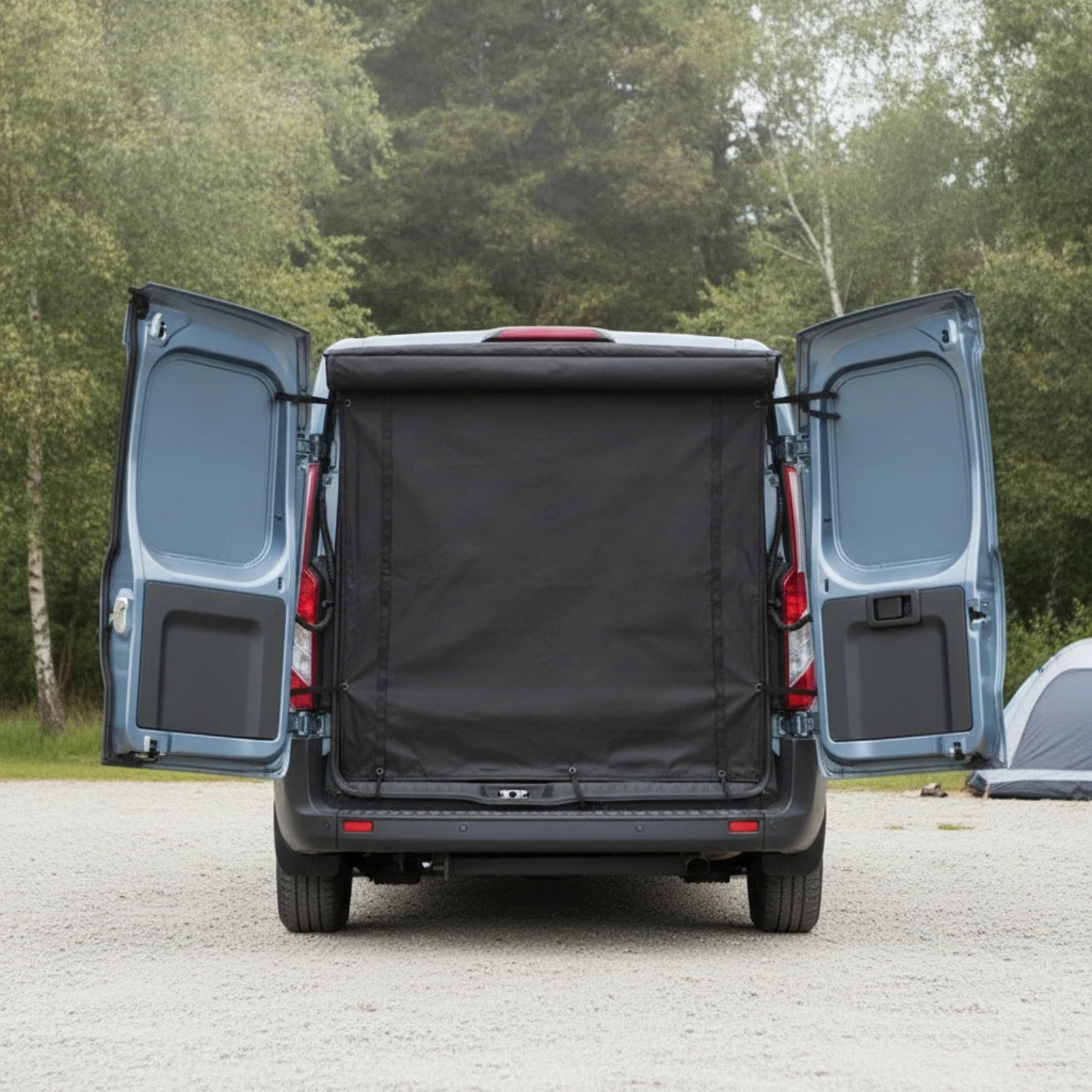 Housse de protection pour porte arrière de camping-car, en tissu Oxford 600D, facile à installer, pour les propriétaires de fourgonnettes, le camping et les travaux en extérieur