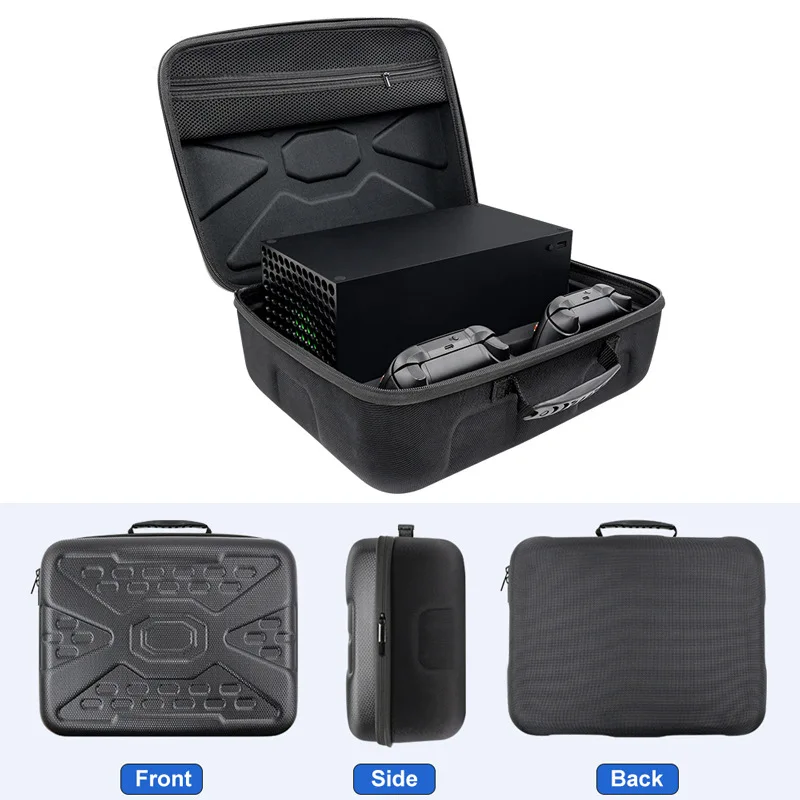 Organizer For Xbox Series S X Box Bag Gamepad Game Console Controller Storage Travel Suitcase Accessories Carry Case Tool Funda