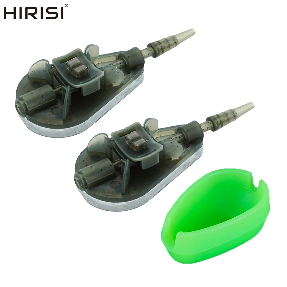 

Hirisi Carp Fishing Method Feeder Cage 25g/30g/35g/40g Inline Method Feeder Fishing Tackle Accessories F115