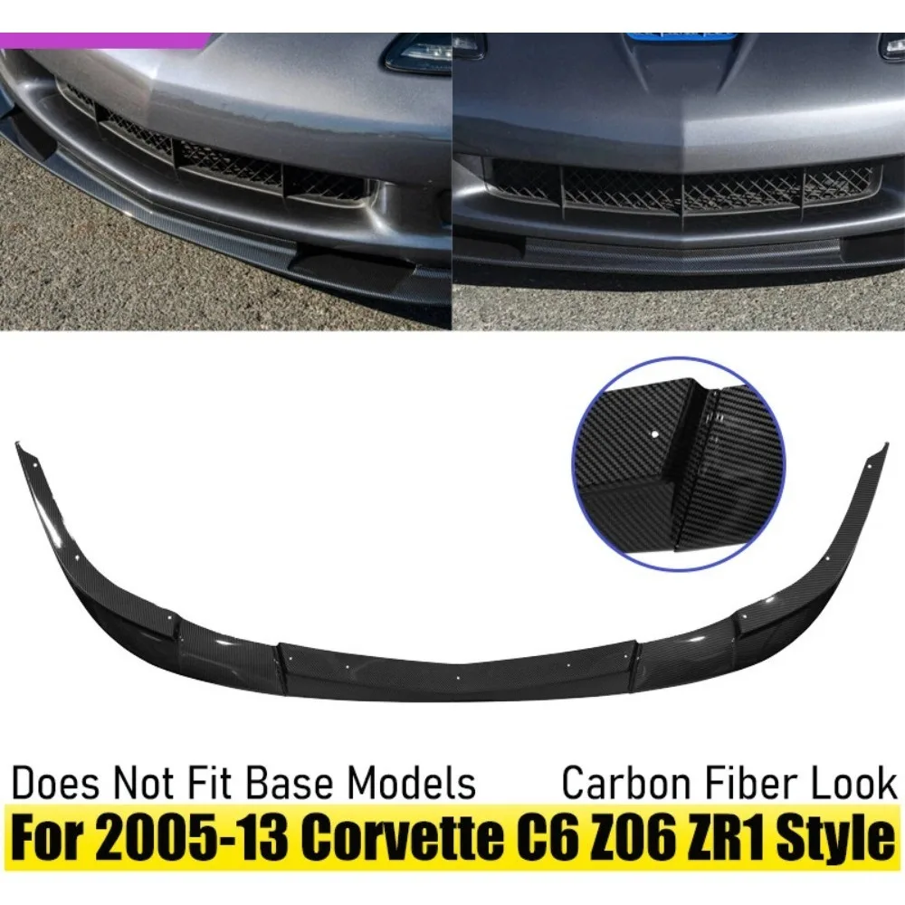 

Комплект карбоновых накладок на передний бампер для Corvette C6 Z06 ZR1 2005-2013 годов выпуска