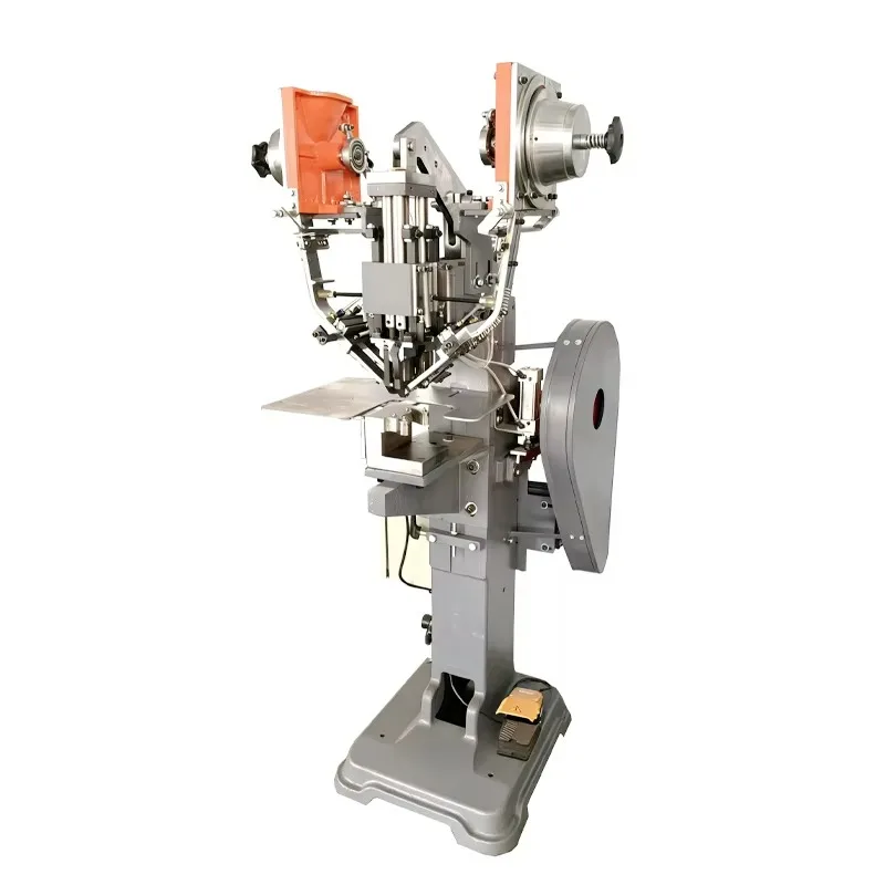 JZ-936SH-4 Mechanical Automatic Quadruple Riveting Machine For Lever Arch File And PP Folder Core Components Motor