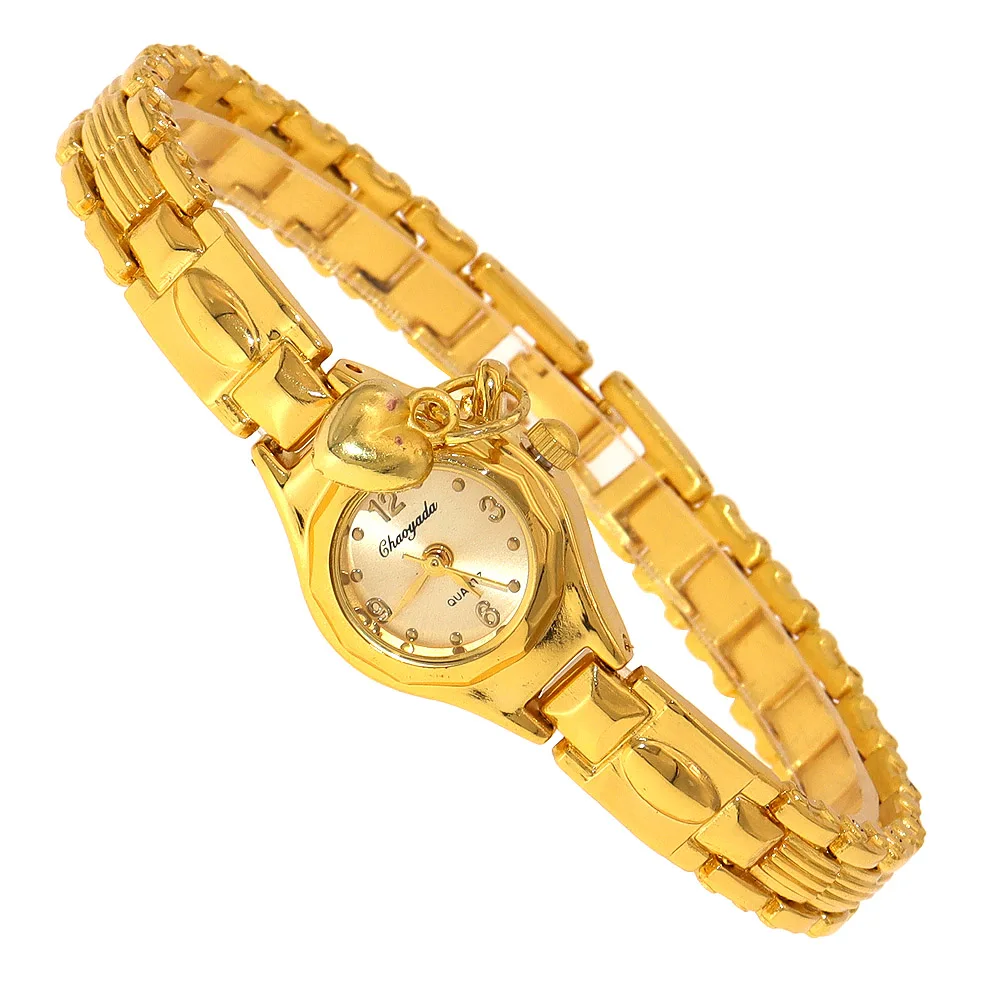 ساعات نسائية أنيقة بسيطة ماركة فاخرة ساعات يد ذهبية للنساء ساعات كوارتز للسيدات بنات Montre فام دروبشيبينغ