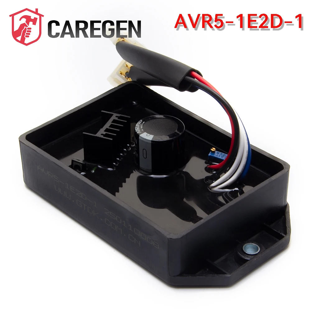 5-1E2D Generator Spare Parts AVR Stabilizer Automatic Voltage Regulator 220v 3 Phases Adjustable Voltage Protector Generator Spa