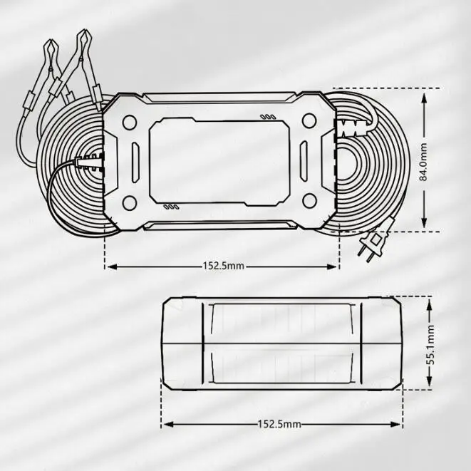 12V 15A 8A Auto- und Motorrad-Smart-Batterieladegerät für Lifepo4 Blei-Säure AGM Digital-Touchscreen Lithium-Eisenphosphat-Ladegerät – Detail 18