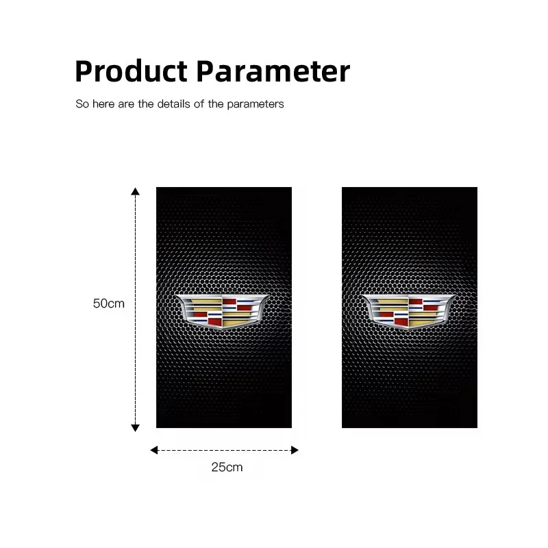 Car B-pillar Sticker A B Column Protective Film Decals for Cadillac Escalade CT5 CT6 XT5 CTS XTS ATS SRX STS DTS SLS Deville BLS