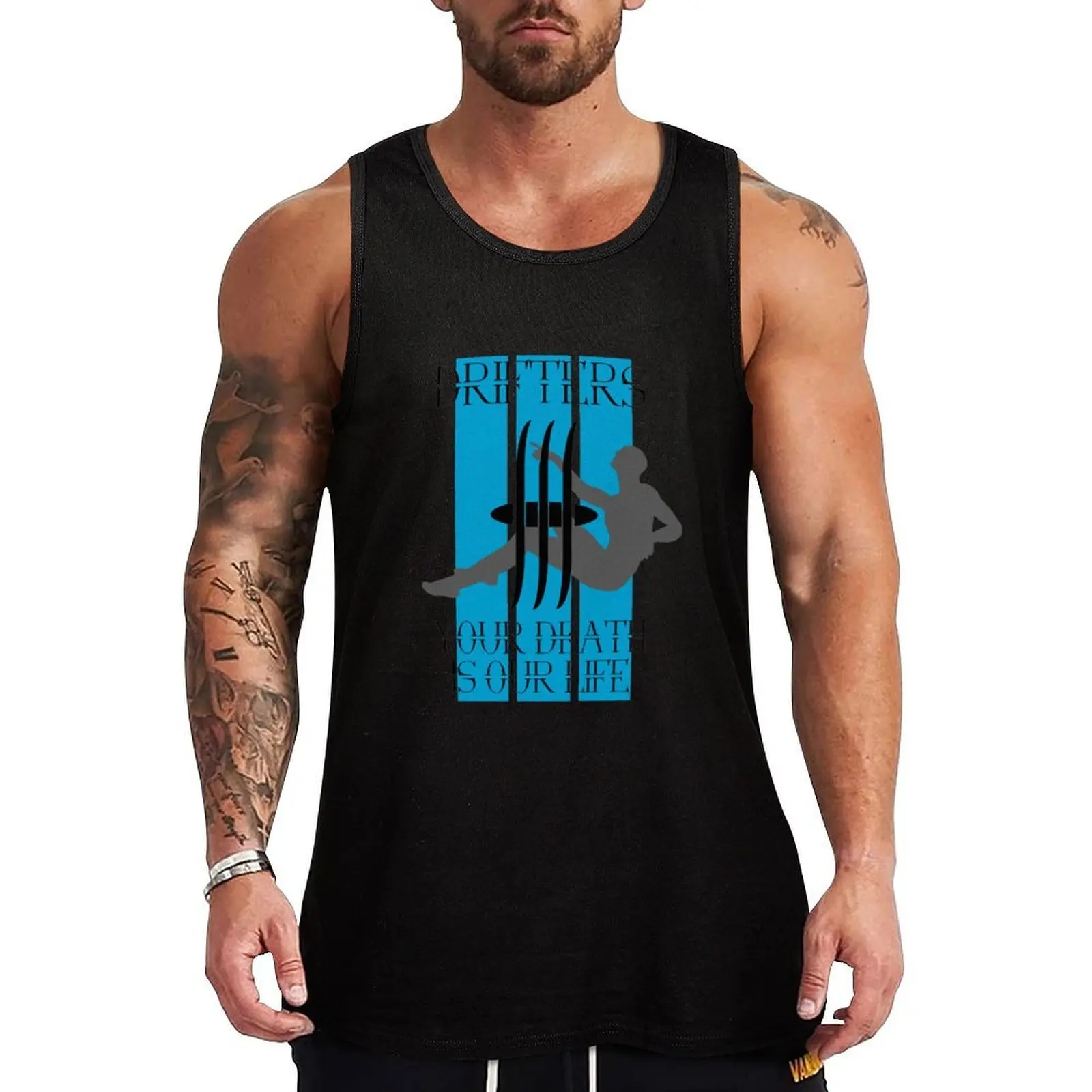Drifters - EVE Online Tank Top Moisture Wicking Tank Top Workout Gym Athletic Shirt