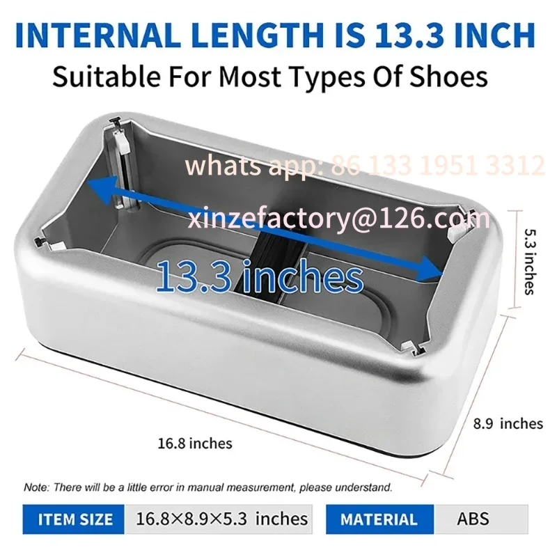 Customizable Automatic Shoe Cover Machine Waterproof Disposable Shoes Cover Overshoes Dispenser Portable Hand-Free Machine for H