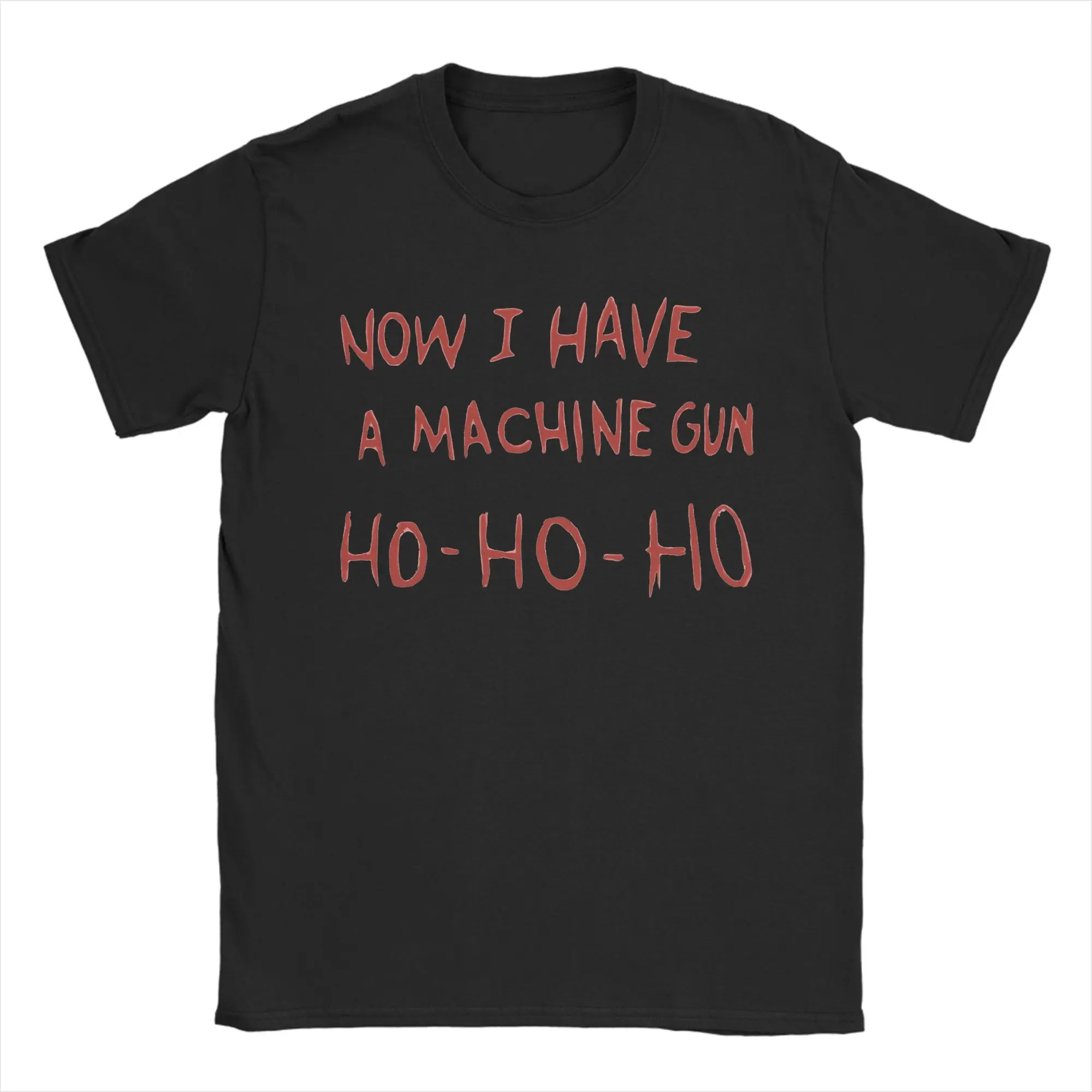 Die Hard Christmas Sweater, Now I Have A Machine Gun  Die Hard Is A Christmas Movie T Shirt Summer  Cotton T Shirts For Couple