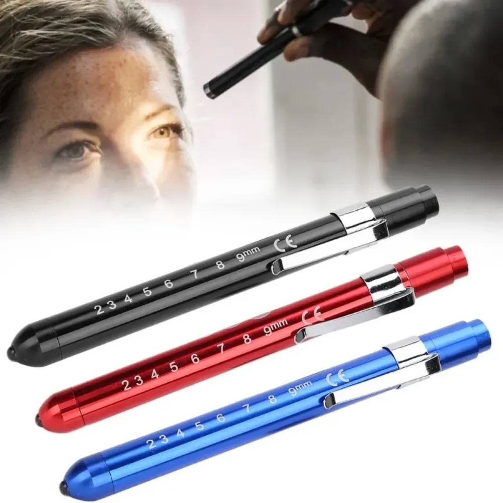 Medical Diagnostic Pen Professional Pupil Gauge LED Light Doctor Nurse Diagnostic Inspection Flashlight Emergency Torch Lamp New