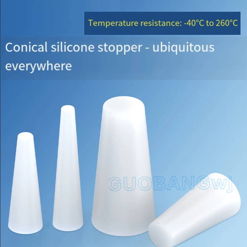 

Tapered Silicone Plug High Temp Hole Seal Threaded Nut Oxidized Rubber Spray Coating Sealing Plug Waterproof Dustproof