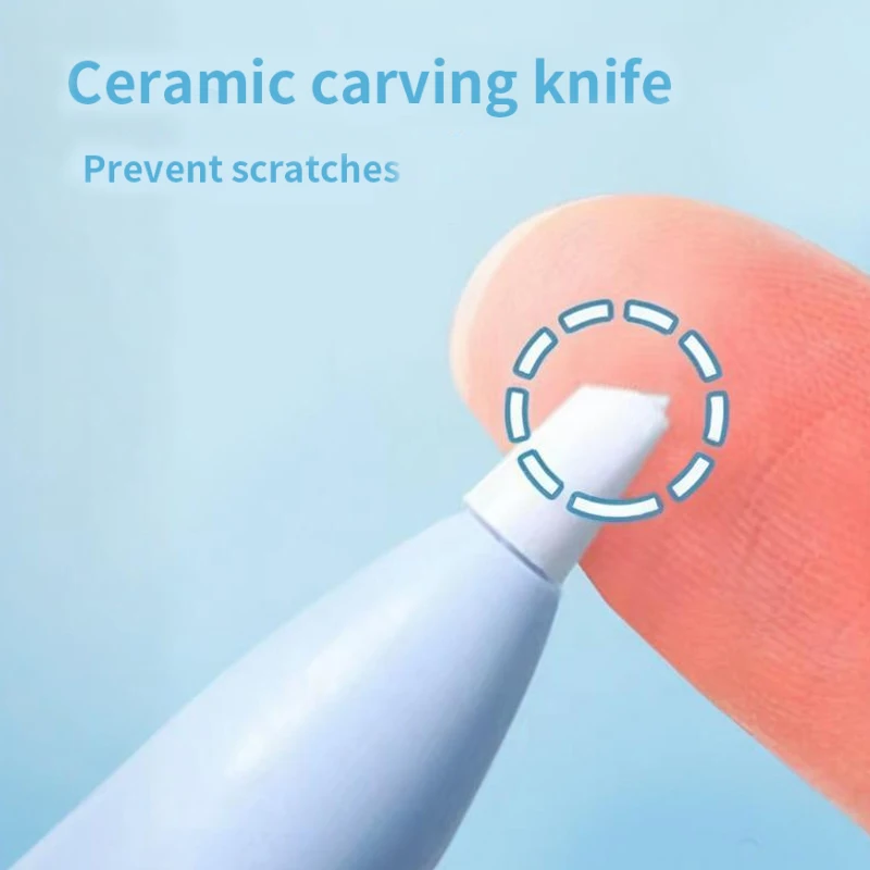 Mini Portable Scissors Paper Cutter Knife 2 In 1 Multifunctional Pocket Pen shape Scrapbooking Carving Cutting Art Tools For