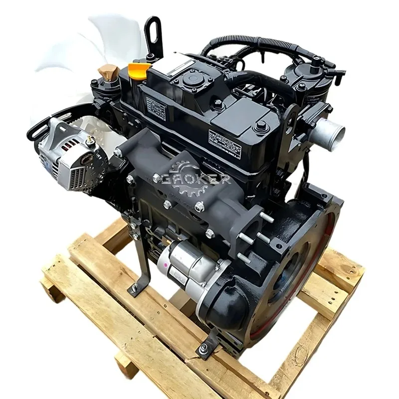Excavator New Machinery Engines Parts 3TNV76 3TNV88 3TNV70 3 Cylinder Diesel Engine Assembly for Yanmar Engine Replacement