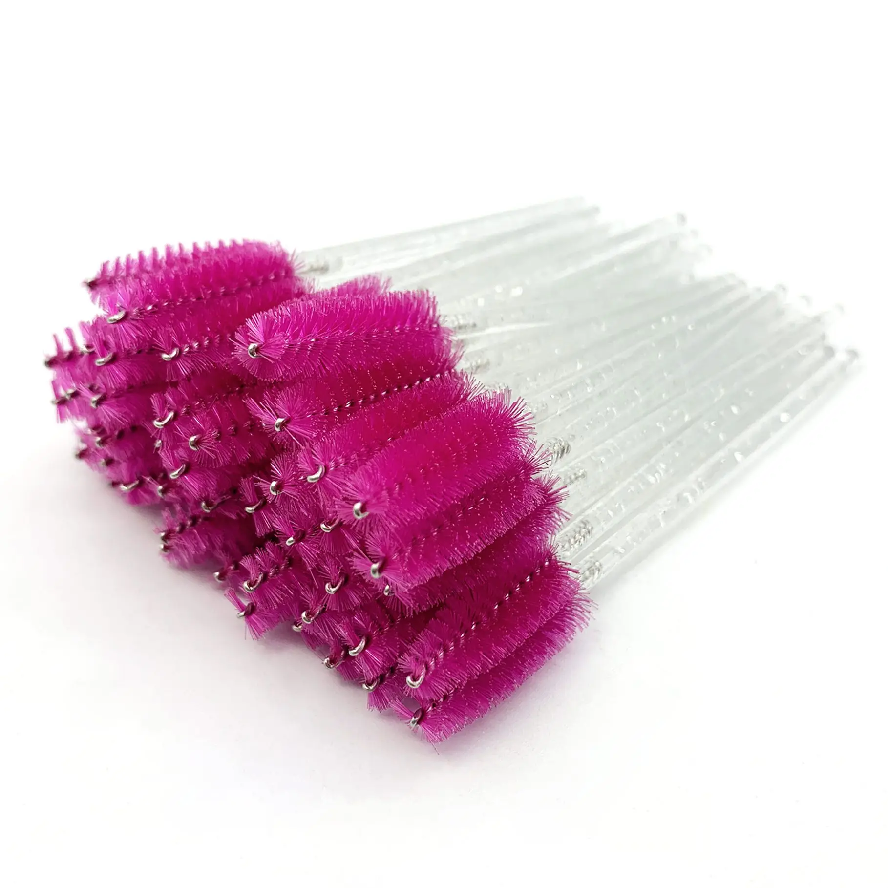 Disposable Crystal Eyelash brush Mascara Wands Applicator Diamond Eye Lash brushes  Eyelash Extension women Makeup tools