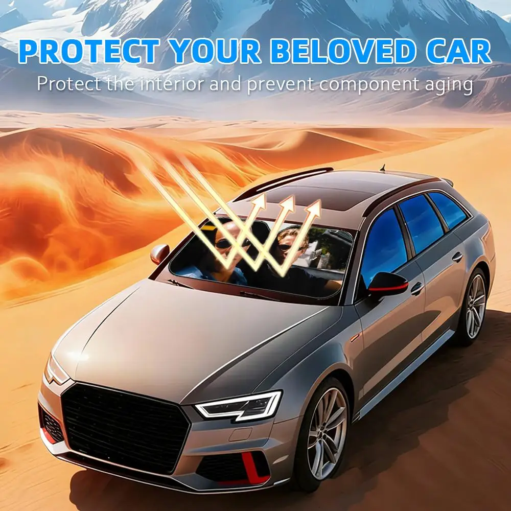 Movie F-Fast F-Furious Sun Visor Reusable Aluminum Foil Car Sunshade UV Protection Heat Insulation Windshield Cover
