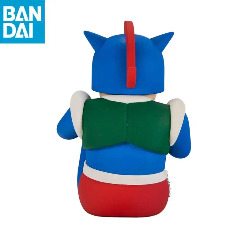 재고 있음 오리지널 정품 반다이 나메코 BANPRESTO 크레용 신짱 액션 Kamen PVC 10cm 수집가 입상 장난감 피규어 모델 선물