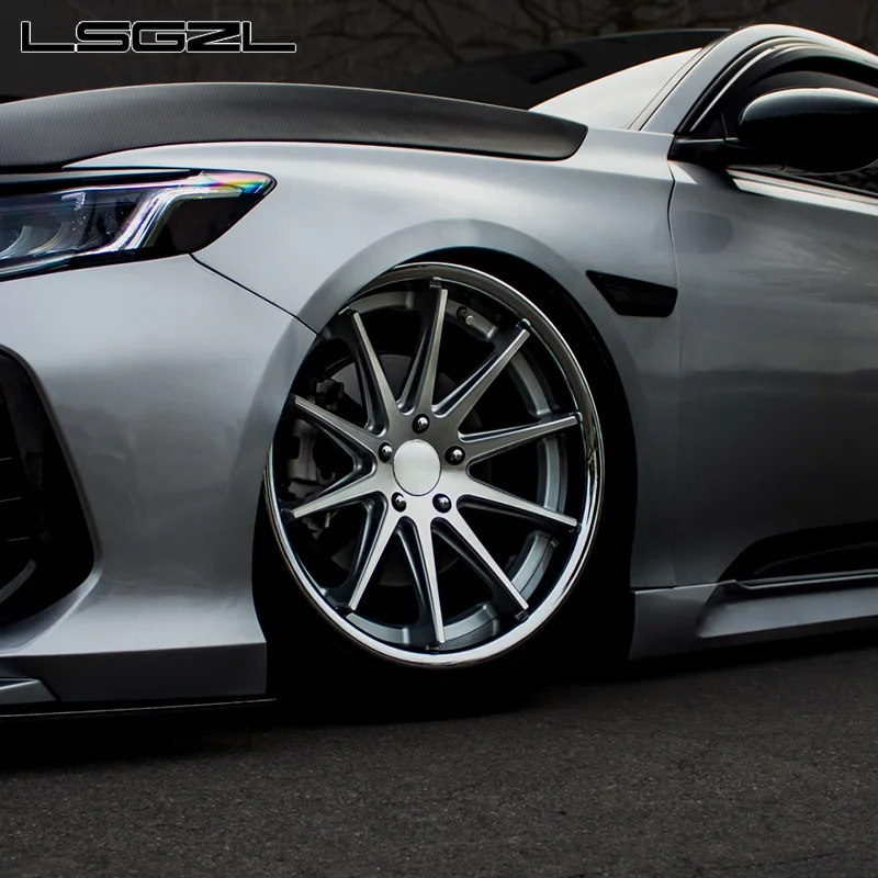 LSGZL Custom Forged 1 Piece 2 Piece Wheels Passenger Car Wheels 17 18 19 20 21 22 24 26 Inch for Bmw Nissan Land Rover Urus C8