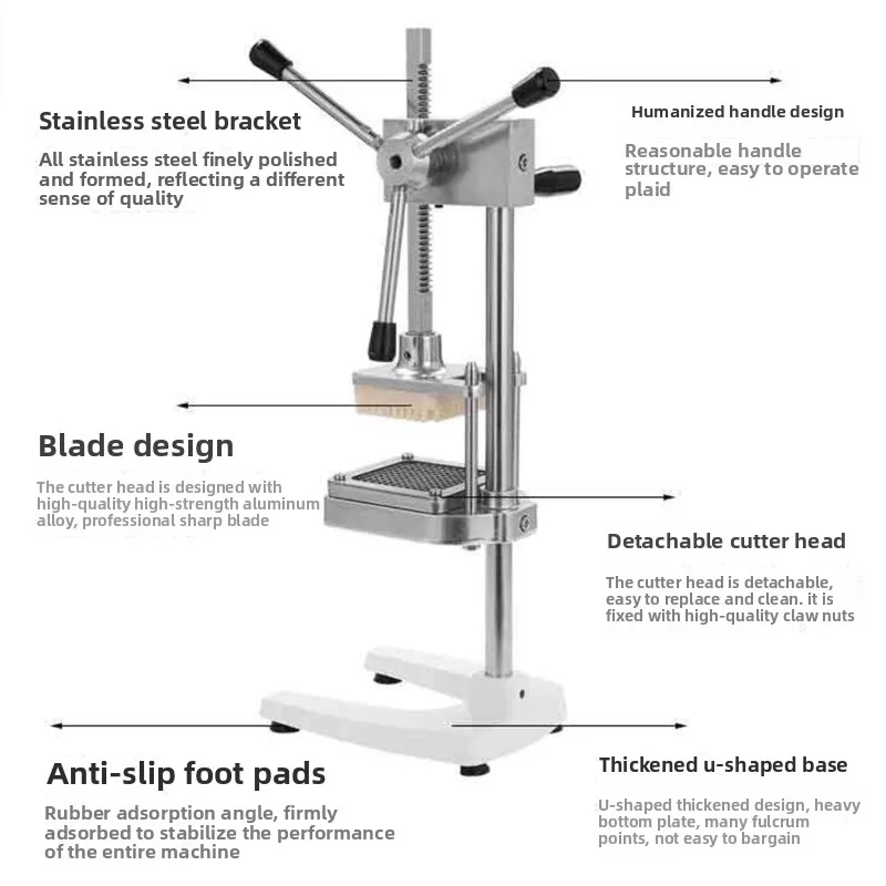 

exquisite craftsmanship Vertical commercial potato chip cutter cutter cucumber radish lettuce cutting