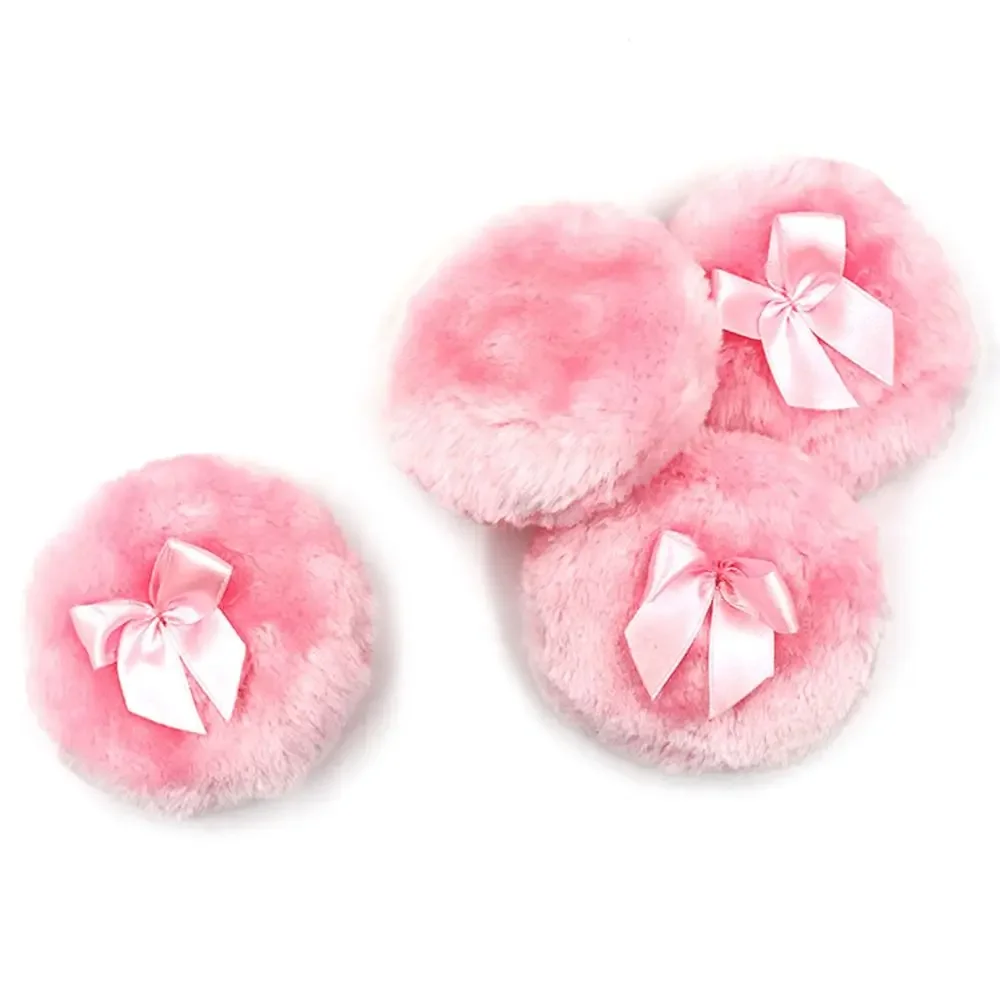 Zachte cosmetische losse poeder luchtkussen make-up soezen pluizige poederdons schoonheidstool