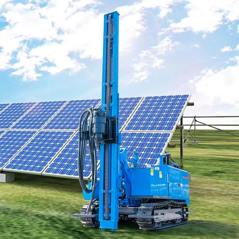 

Pfahlrammen Ramme Solar Pile Driver Machine Hydraulic Static Pile Driver