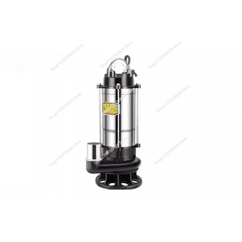 For agricultural drainage irrigation, 220V stainless steel submersible pump, can irrigate clean water can also remove sewage