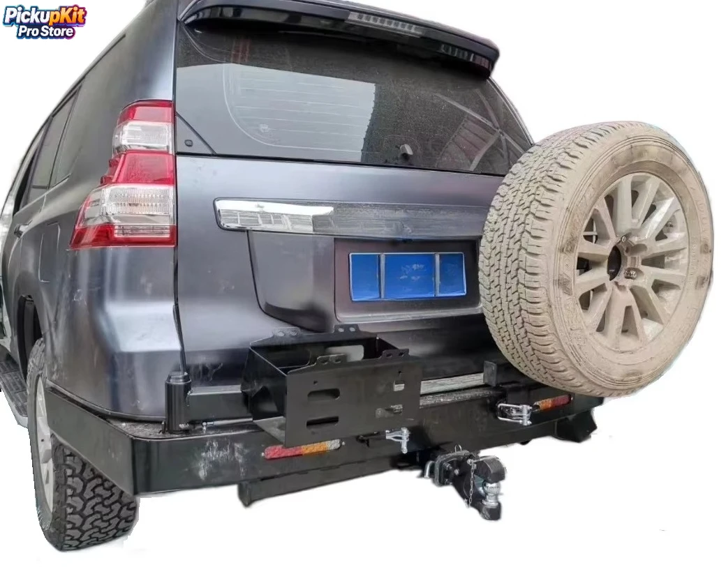 

Slap - Up Heavy - Duty Towing Off - Road Steel Rear Bumper for Prado LC150 FJ150