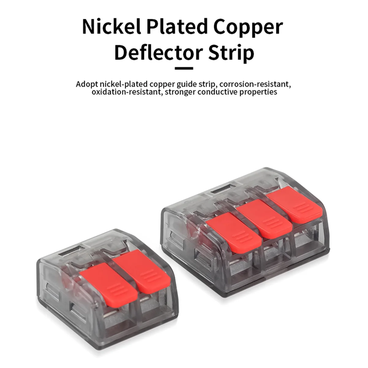 

ABNJ CMK63 Рычажный провод Быстрые разъемы Зажим Электрический кабель Домашний ассортимент Клеммная колодка 0,08-4 мм 32A 1 в 2, выход