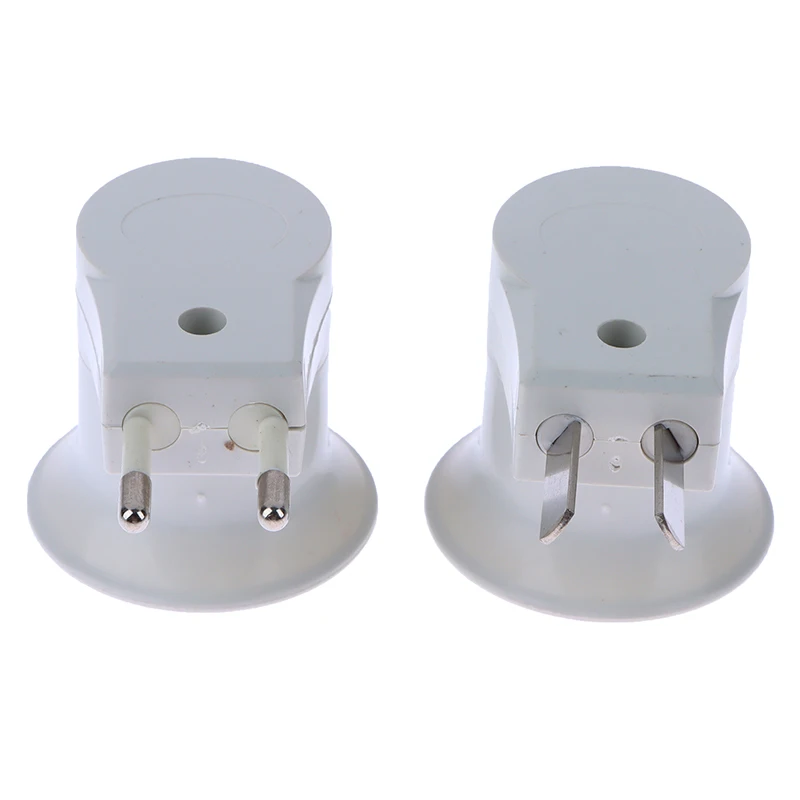 UE Plug Adapter com Power On-off Control Switch, Base da lâmpada, E27 soquete, 1pc