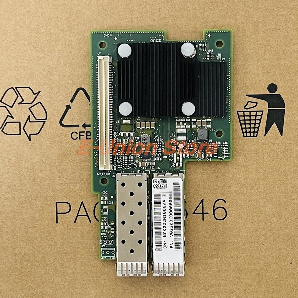 25Gb/s MCX4421A-ACQN ConnectX-4 LX 25GbE PCIe3.0 x8 Dual Port SFP28/SFP+/SFP CX4112A PC Network Card InfiniBand NIC - view 3