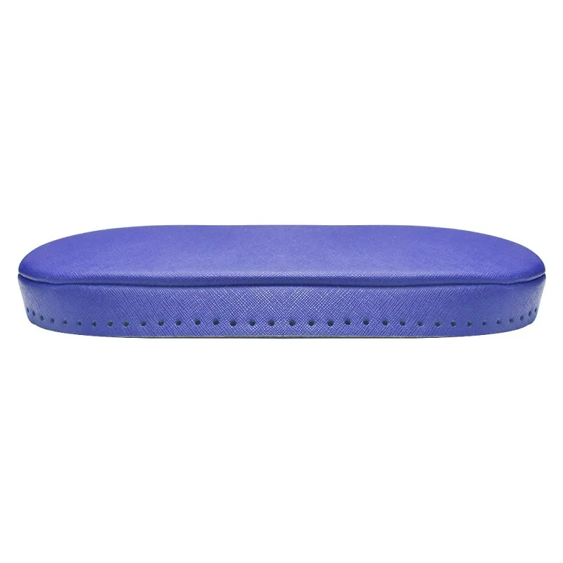 32x12cm High Quality PU Leather Bag Bottom Base Shaper Cushion Pad for Crochet Bucket Bag Purse Blue Black Beige