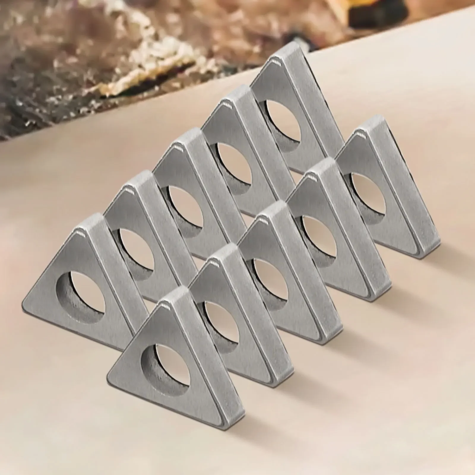 10pcs MT1603 CNC Turning Tool Holder Tool Holder Triangular Wedge Accessories Flipper Herramientas Ferramentas Navaja