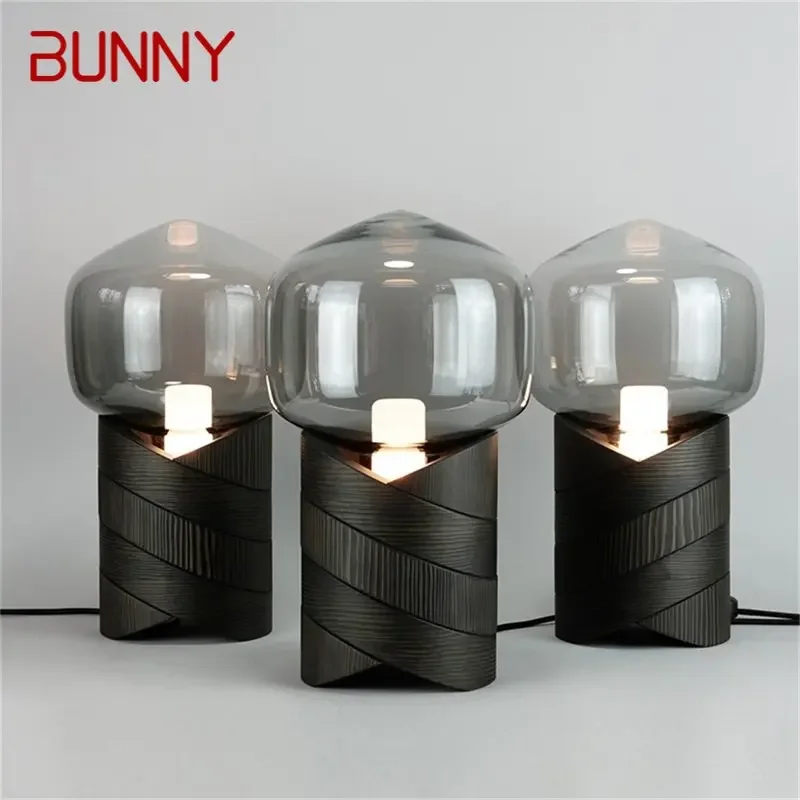 BUNNY Contemporary Creative Table Lamp Simple LED Desk Light Decorative for Home Bedroom Living Room