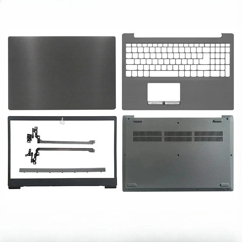 For Ideapad 340C-15AST/IGM/IWL S145-15AST/API/IIL Laptop LCD Back Cover Front Bezel Palmrest Bottom Case hinge shell