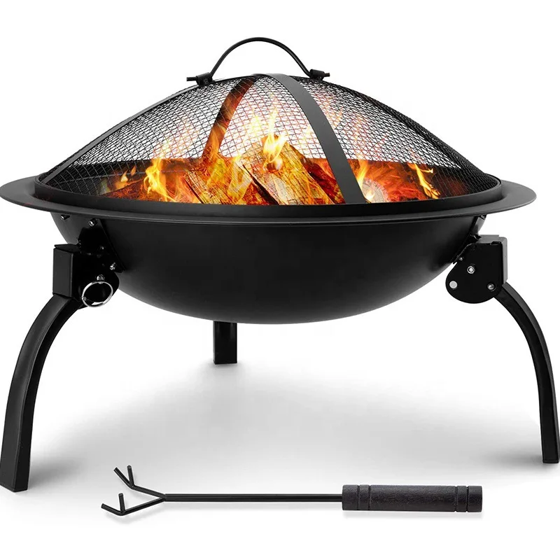Outdoor Bonfire Indoor Courtyard Gala BBQ Grill Charcoal Brazier Heating Wood Stove Fire Grill BBQ Grill