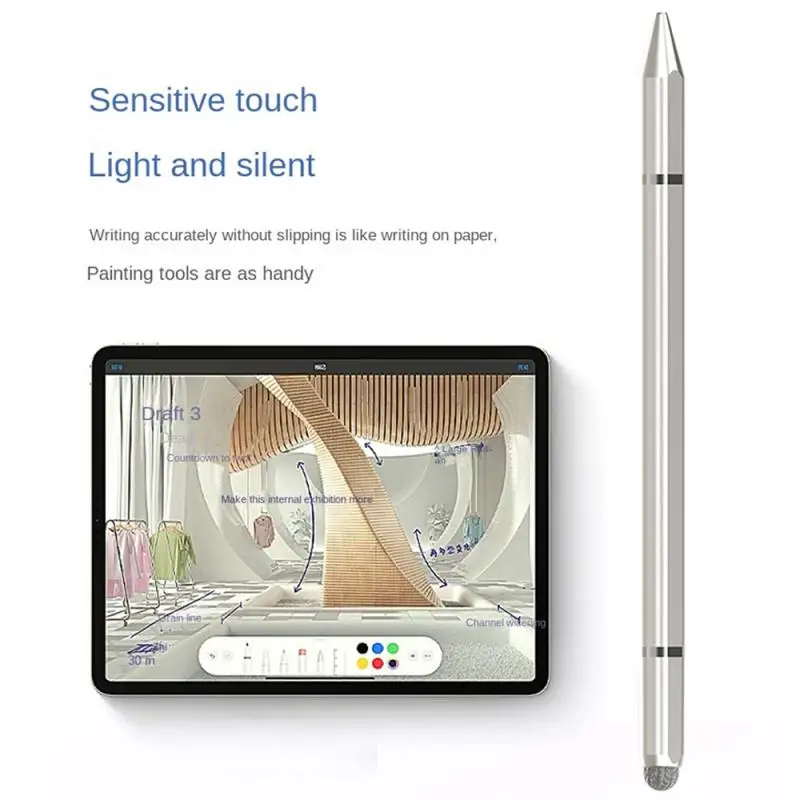 Magnetic Stylus Handwriting Magnetic Attraction Has Many Uses Pen Tip Is Wear-resistant Touch Pen Tablet Capacitive Pen Flat