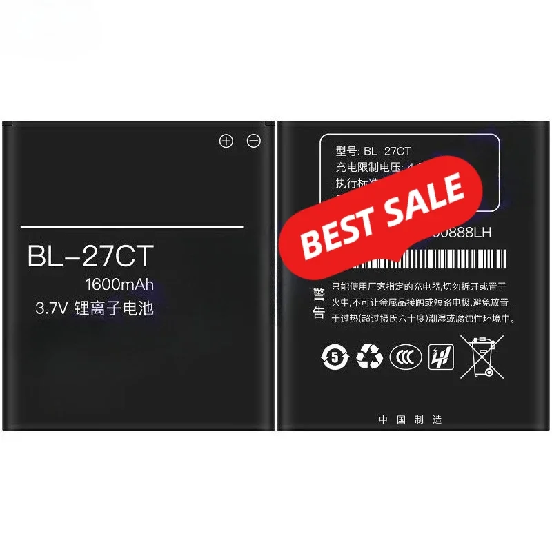 BL-27CT for Koobee I50/i55 Phone Battery 0 Cycle High Quality High Capacity Battery Replacement Bateria Grade A Cell with Tools