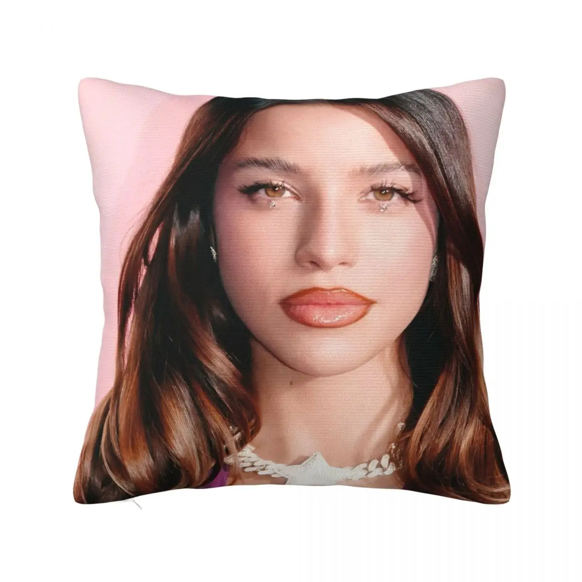 Emilia Mernes Singer Pillowcase Printed Polyester Cushion Cover Decor Throw Pillow Case Cover Car Drop Shipping 40*40cm