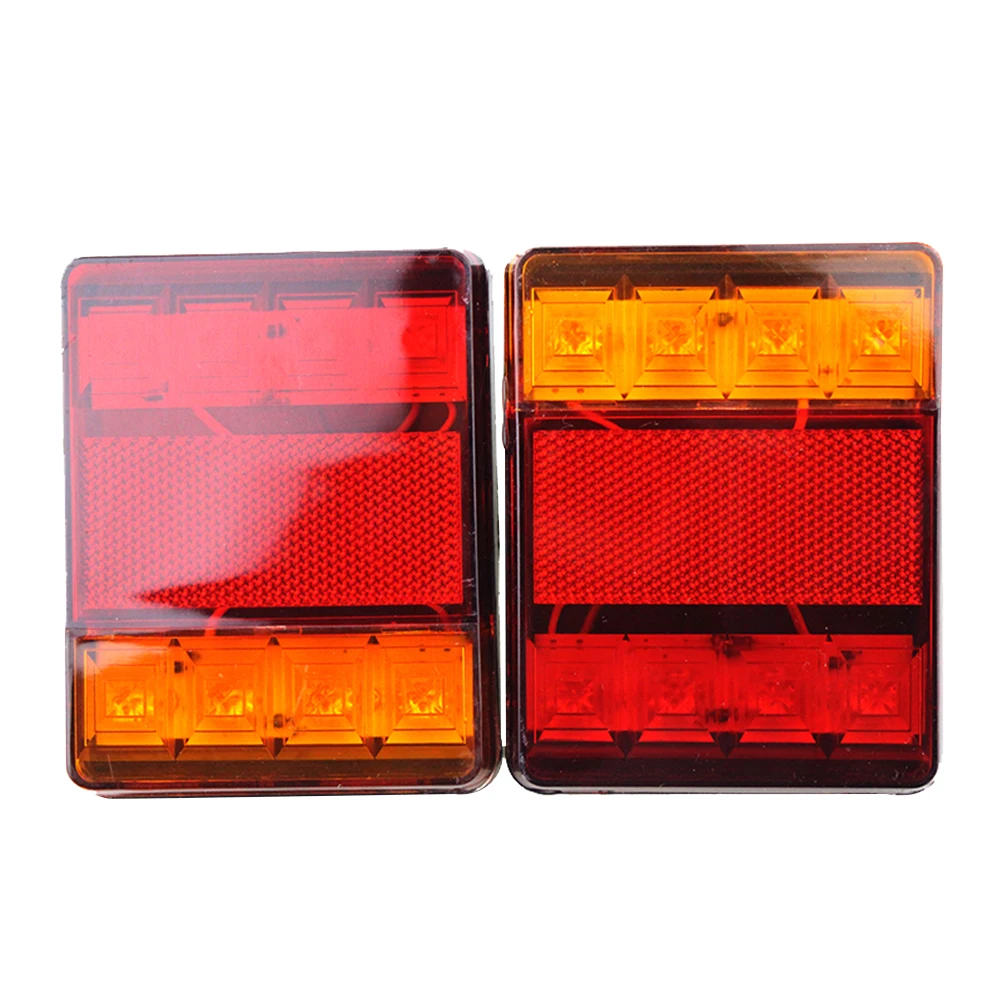 

Led Trailer Tail 12V Waterproof Lights For Truck Boat Energy Saving Bright Long Lifespan Plug Rear Signal Light For Utv Flatbed