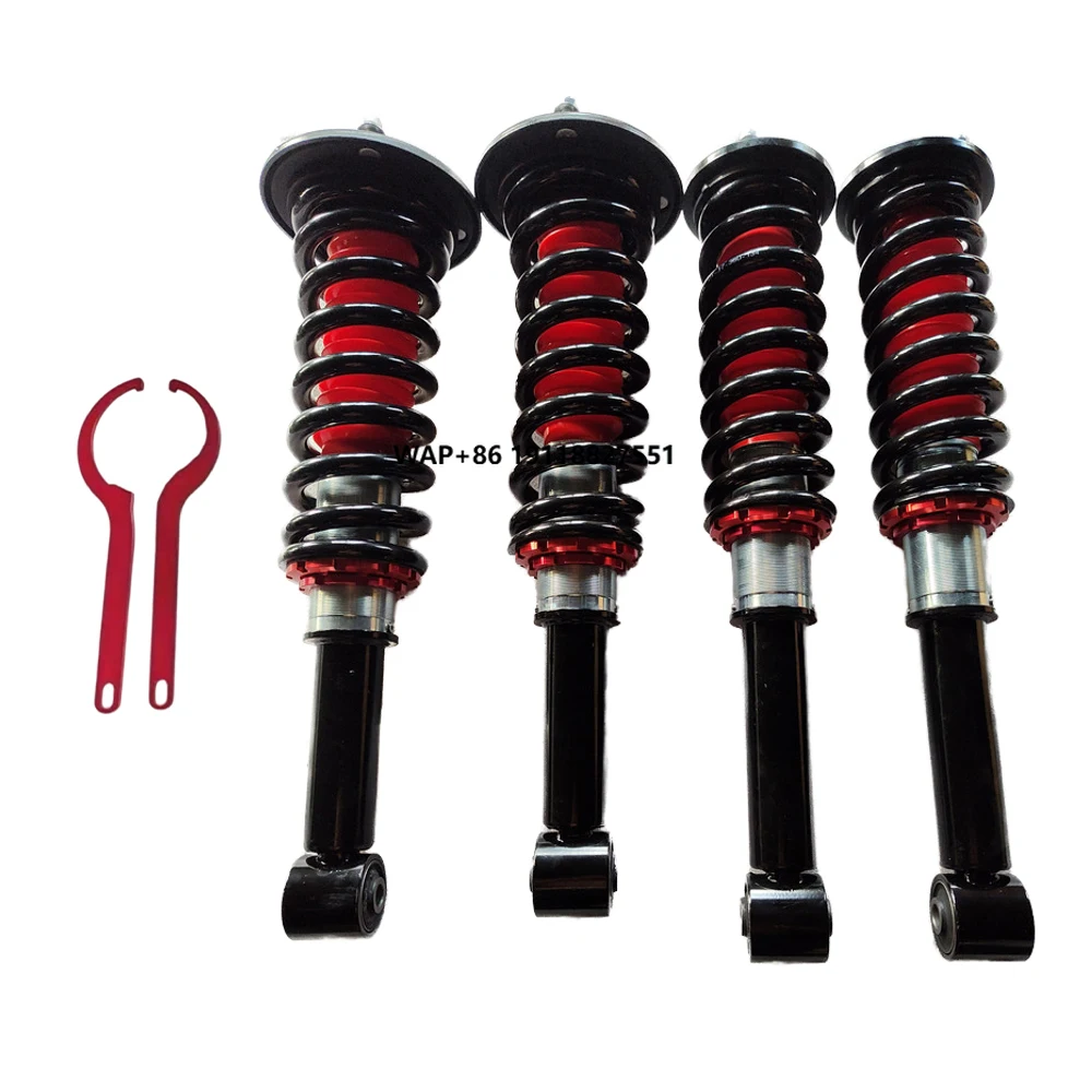 

Height Adjustable Damper Fit for Discovery LR3 LR4 L320 Coilover Spring Shock Absorber LR011932 RNB000856