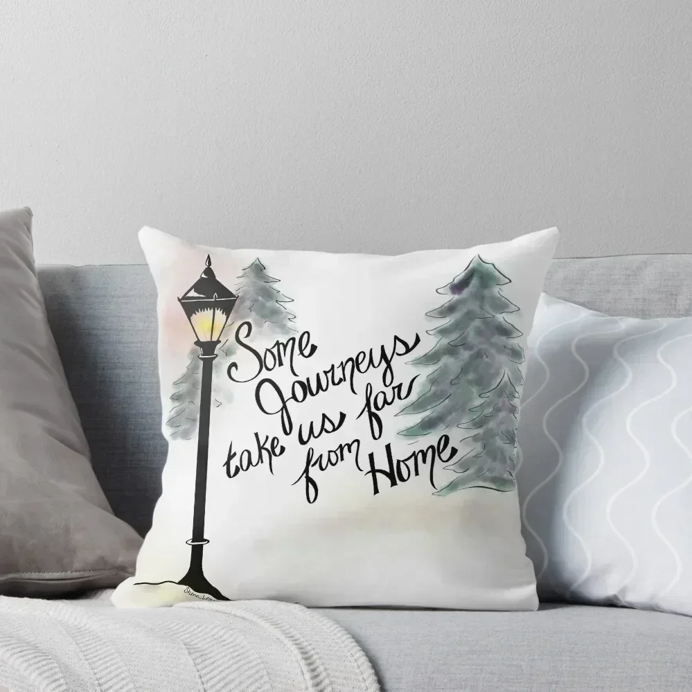 

Magical Journeys to Narnia Throw Pillow Sitting Cushion Decorative Cushions pillow cover luxury Pillow Covers Decorative